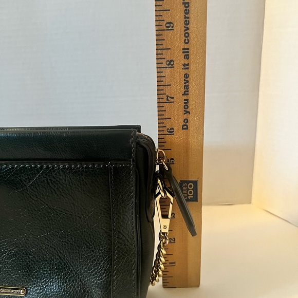 Authentic REBECCA MINKOFF Crosby Crossbody Bag Green Leather!!! - Picture 2 of 15